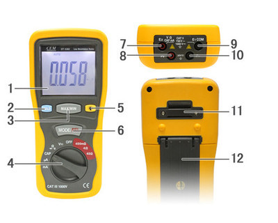 【电阻测试仪 毫欧姆表 DT-5302】价格,厂家,图片,电阻测量仪表,田富强-